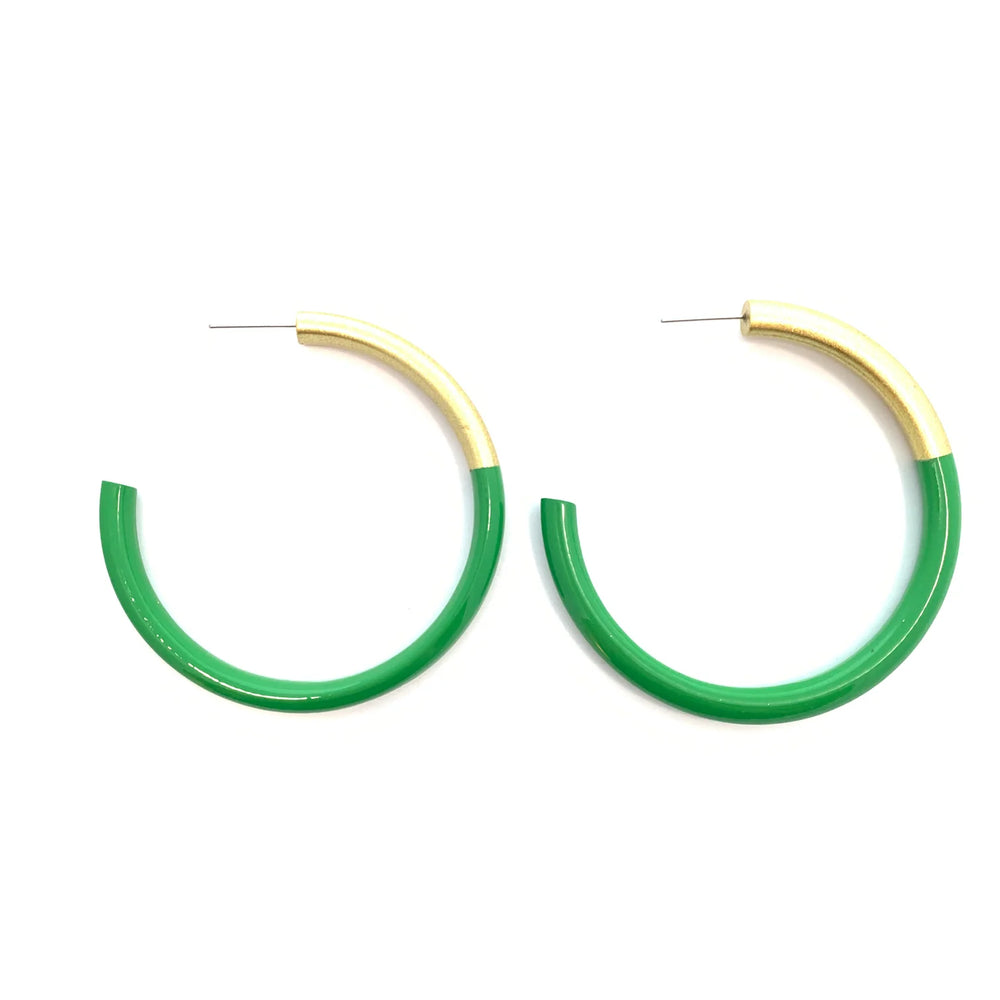 LIZ Hoops in Kelli Green