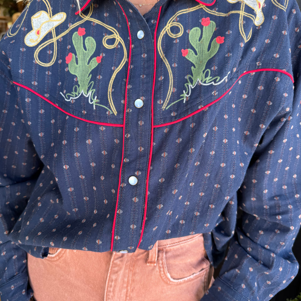 
                  
                    Charley Top - Western Navy
                  
                