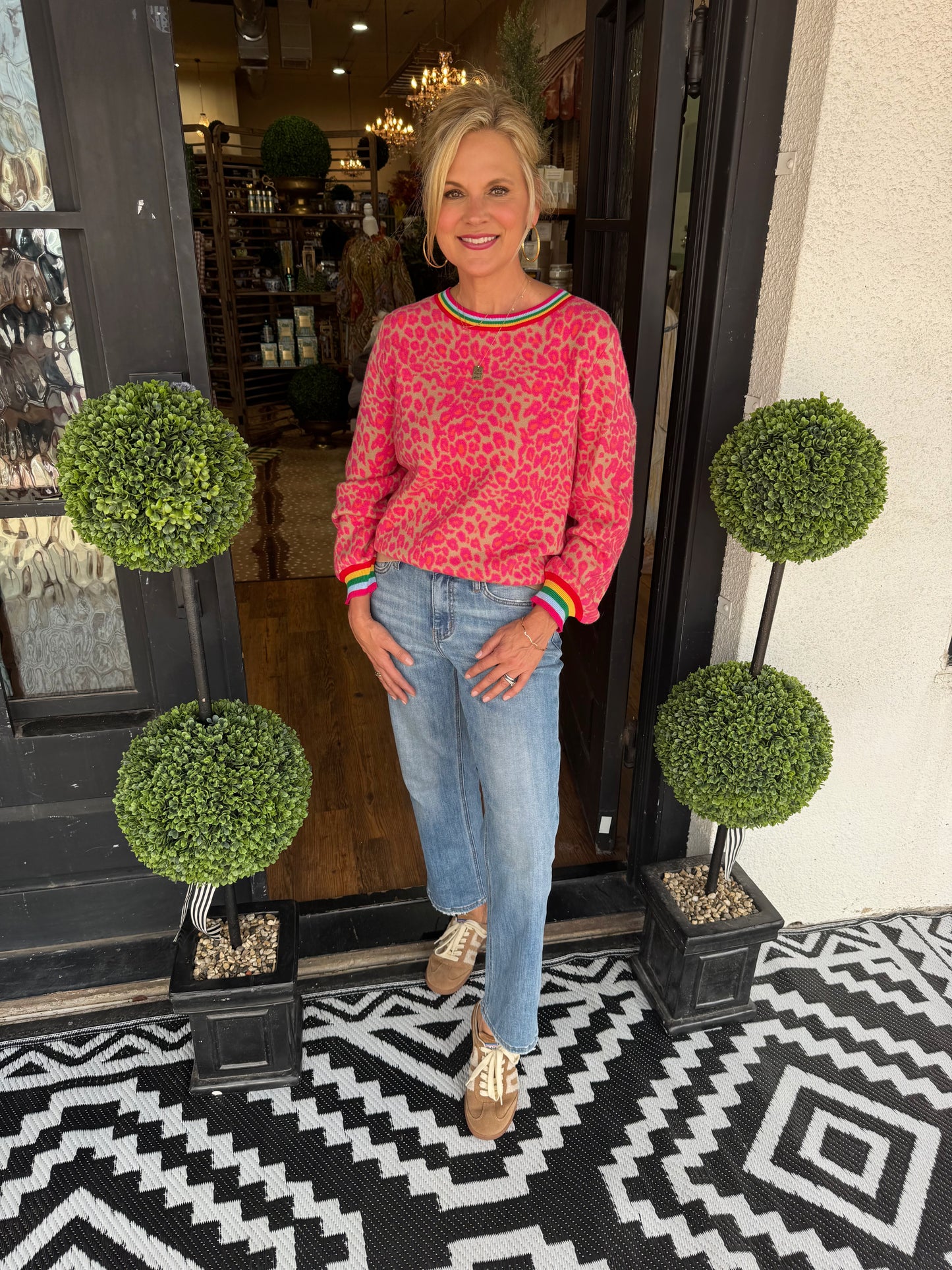 Cheyenne Top - Hot Pink