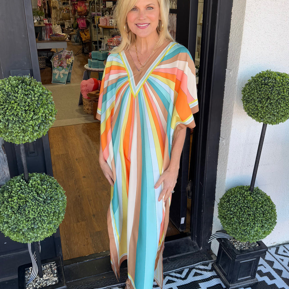 
                  
                    Claudia Sun Stripes Caftan
                  
                