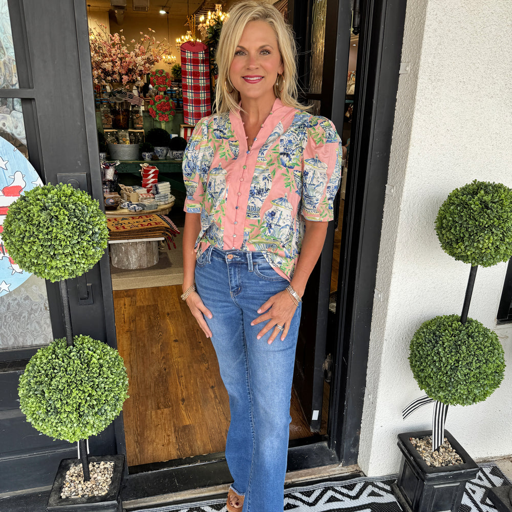 Talia Top- Pink