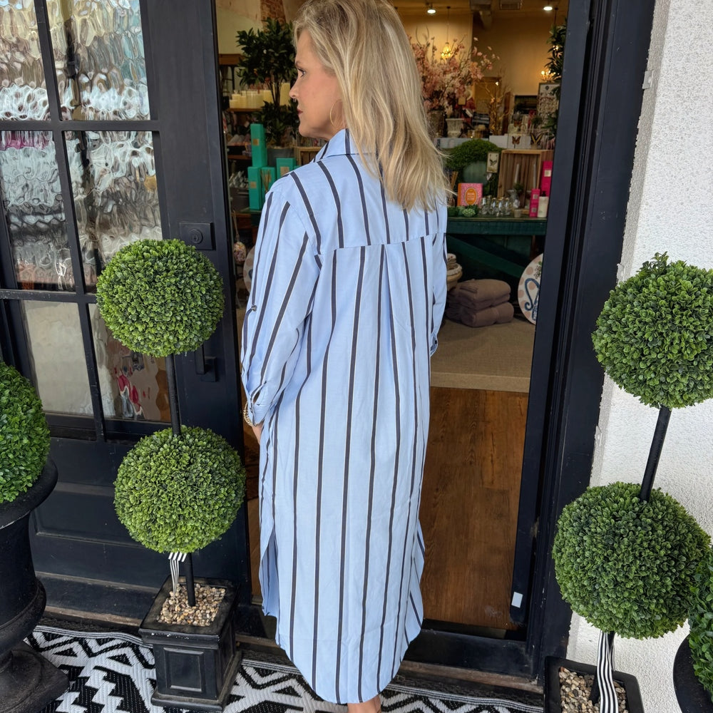 
                  
                    Emma Striped Dress
                  
                