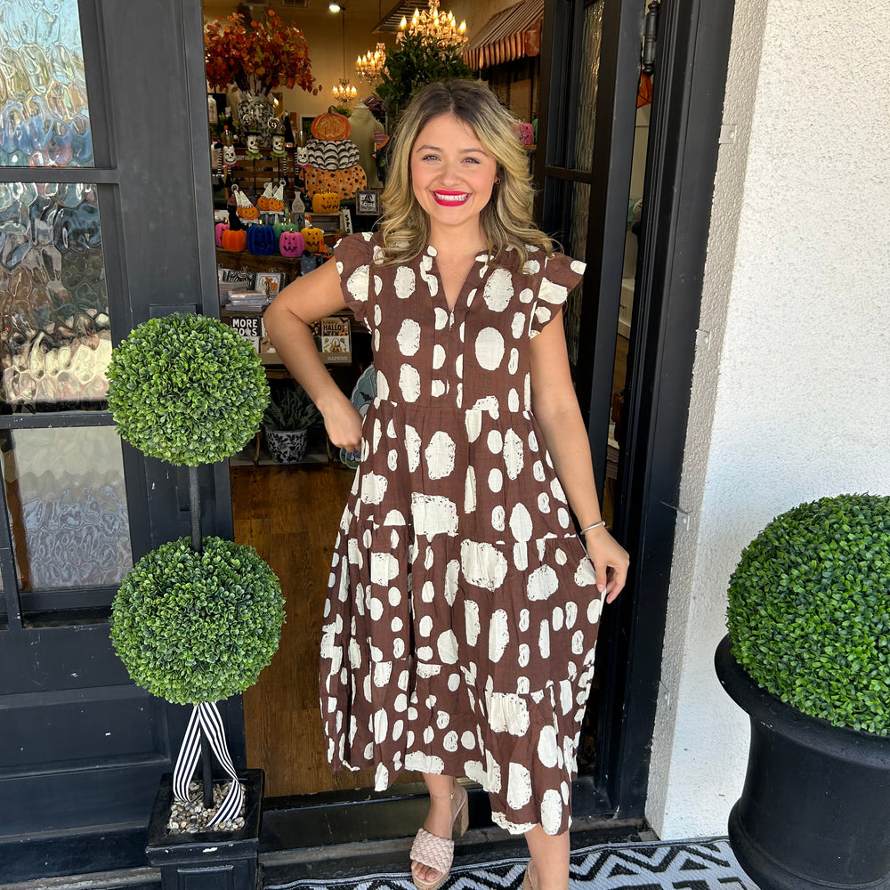 
                      
                        Colette Spotted Dress
                      
                    