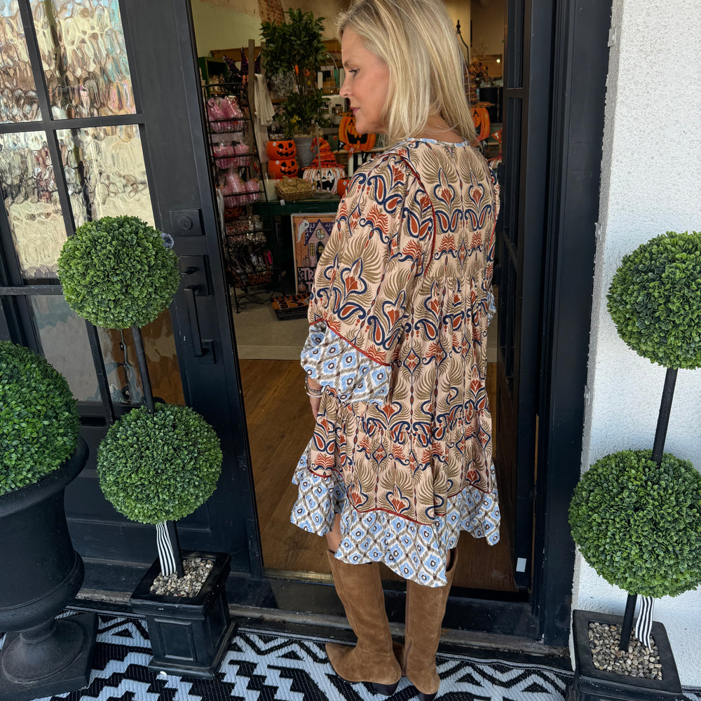 
                  
                    Rylee Dress - Beige
                  
                