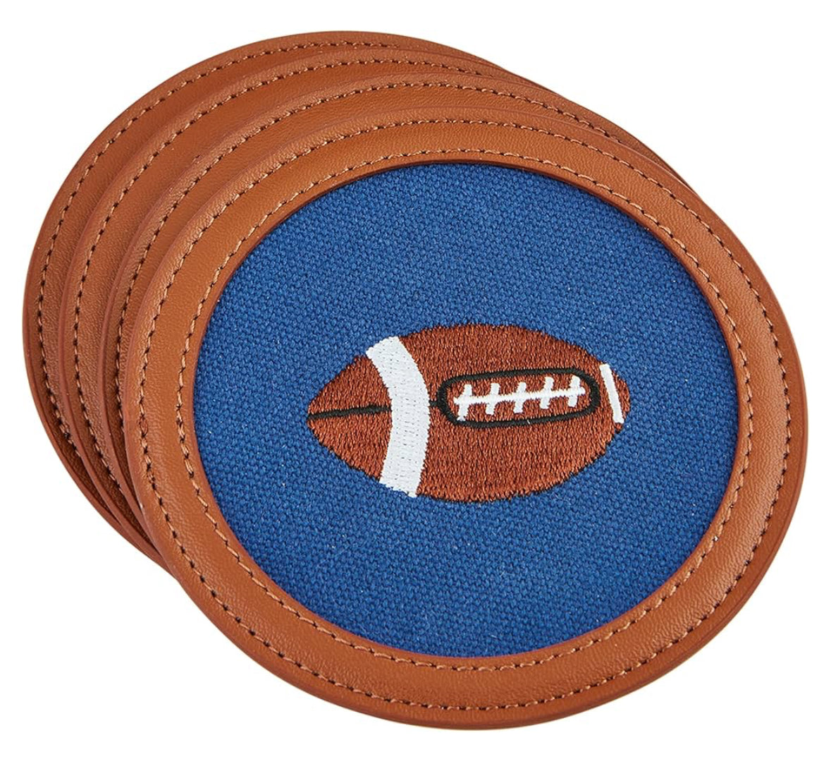 Leather Coaster Set