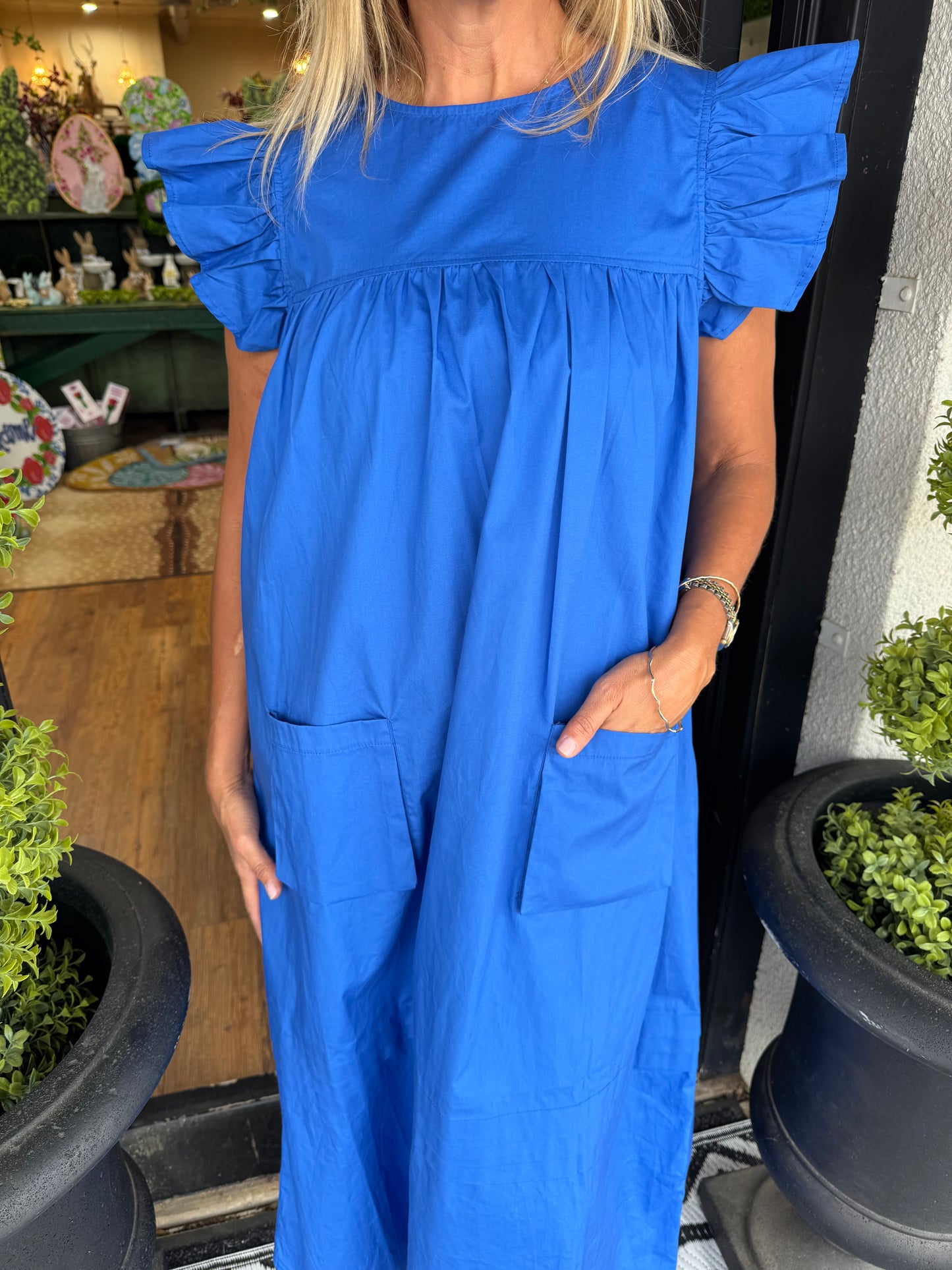 Annika Dress - Royal