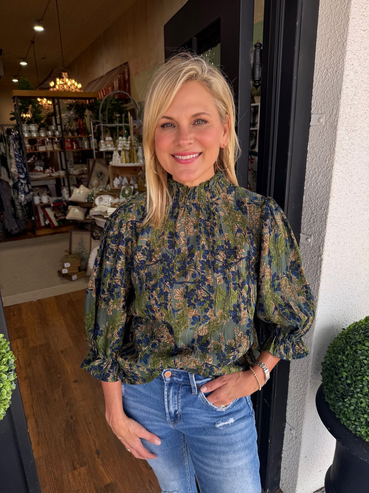 Willow Greenery Top