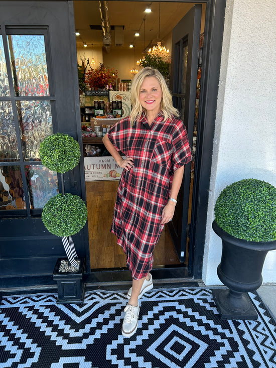 Parker Plaid Dress