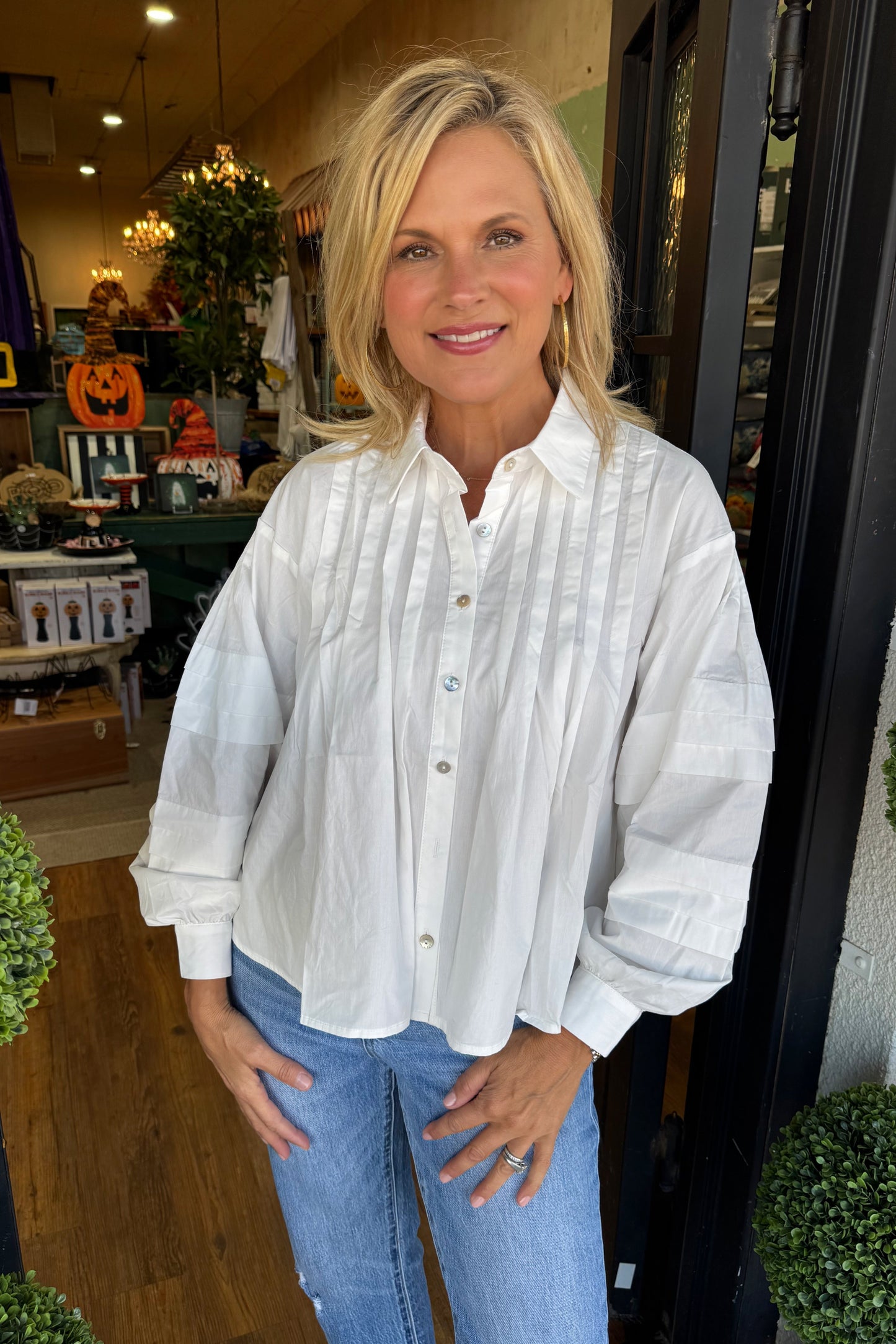 Makayla Top - Ivory