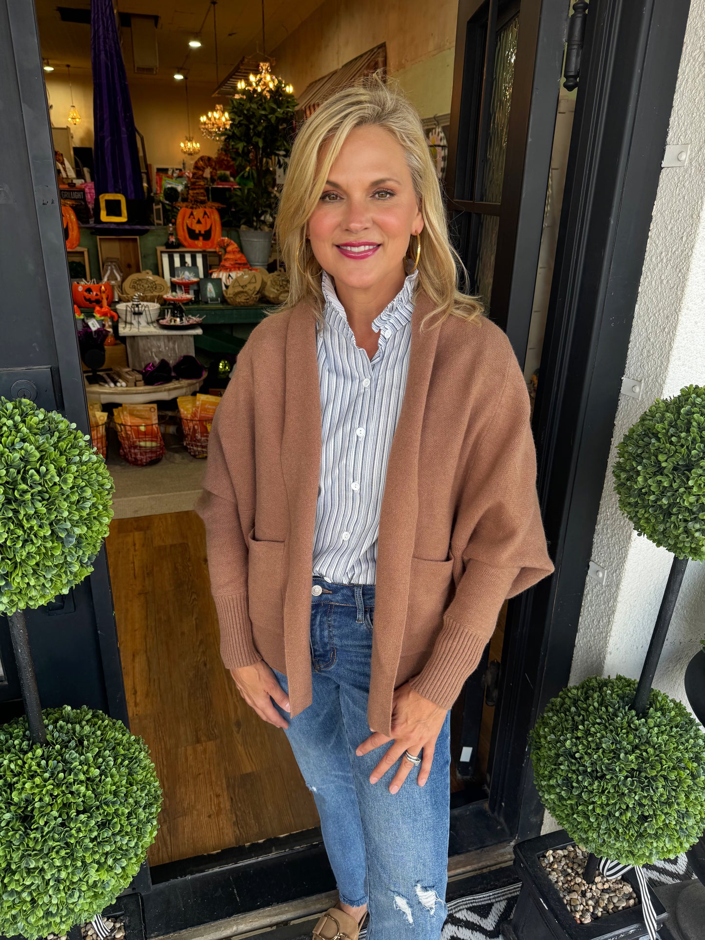 Merritt Cardigan - Latte