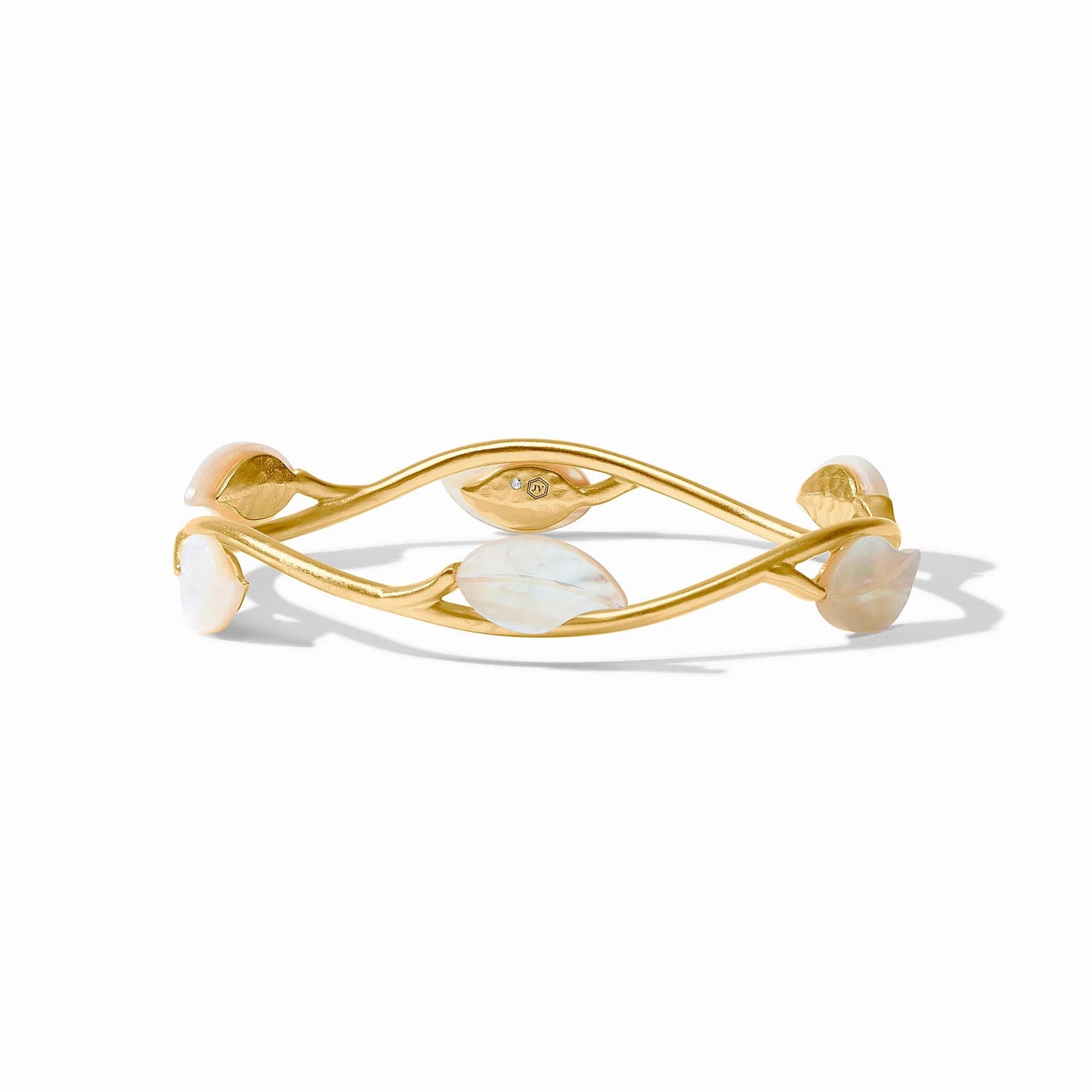 Willow Stone Bangle - Mother of Pearl