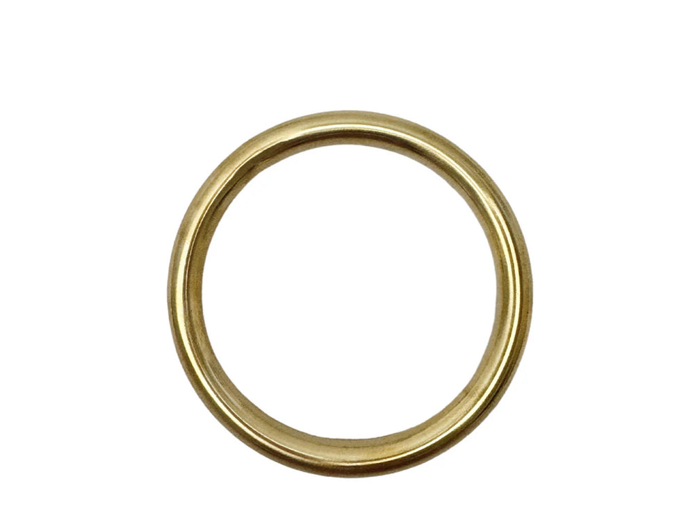 Ashley Matte Gold Bangle Bracelet