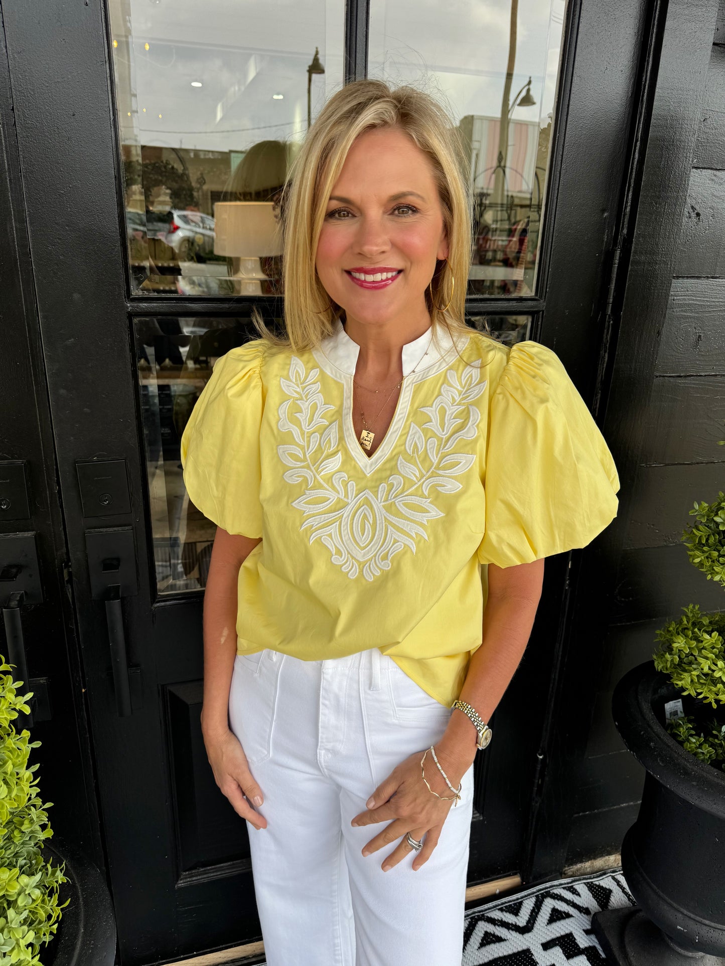 Tasha Top - Yellow
