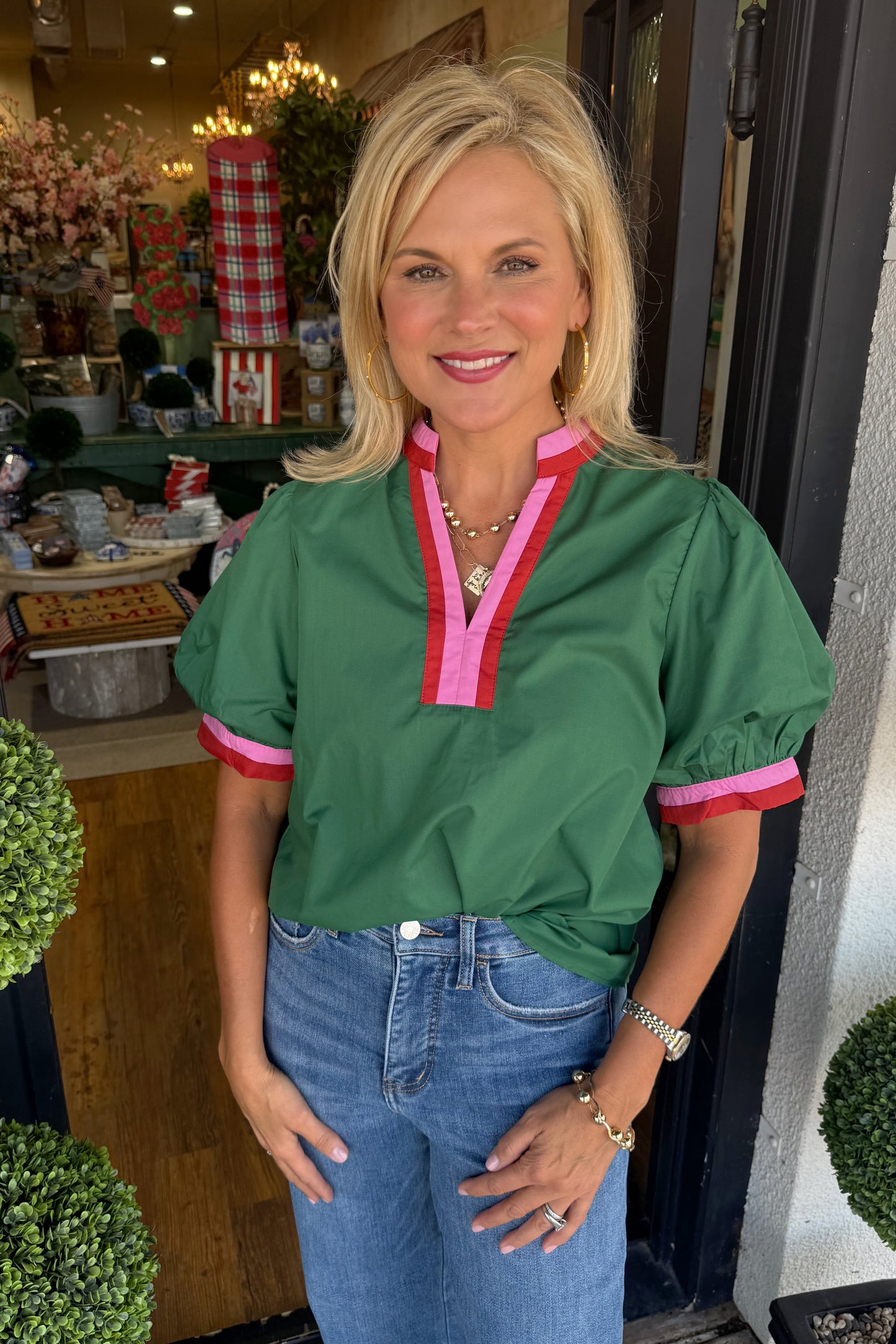 Sonia Top - Green