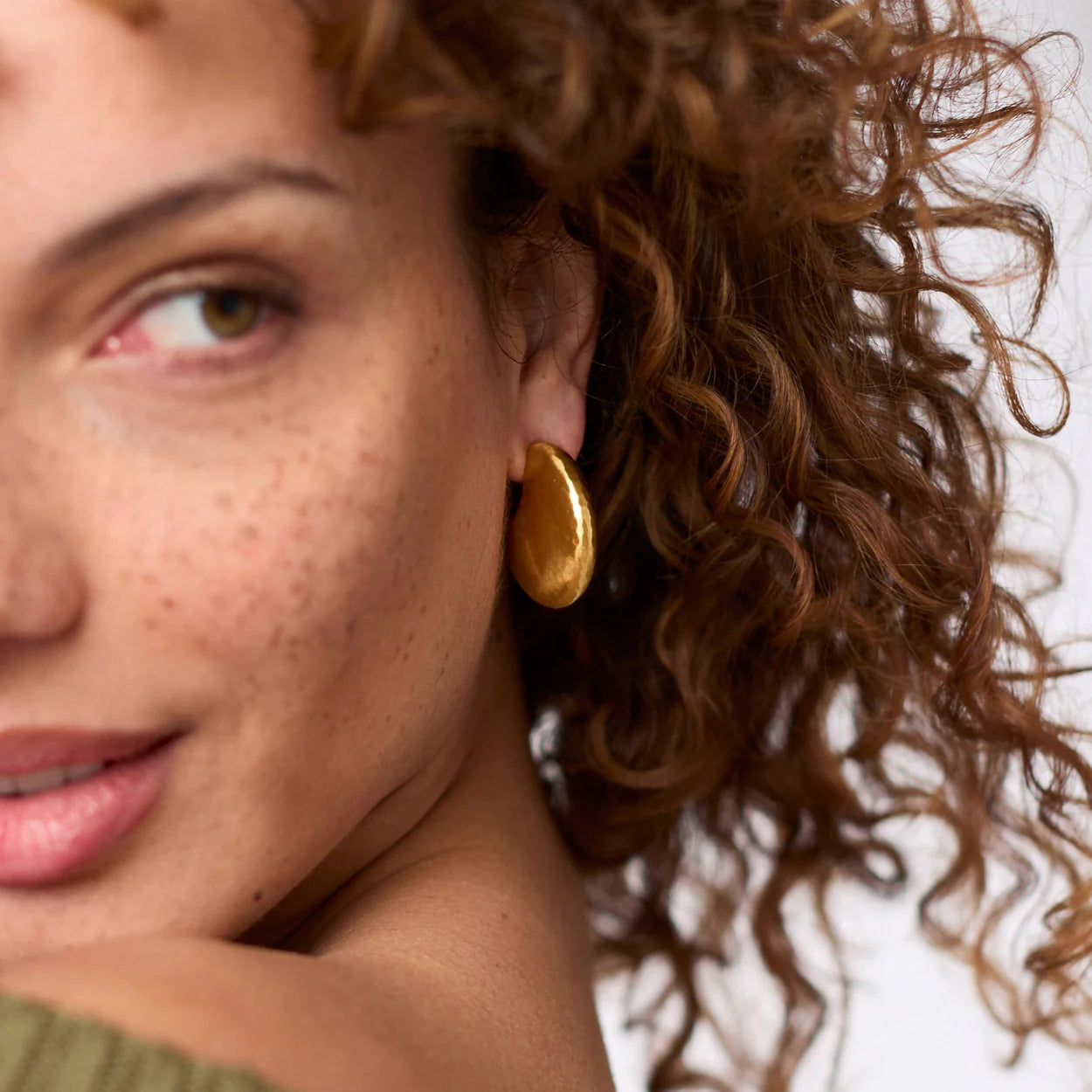 Solara Hoop - Gold