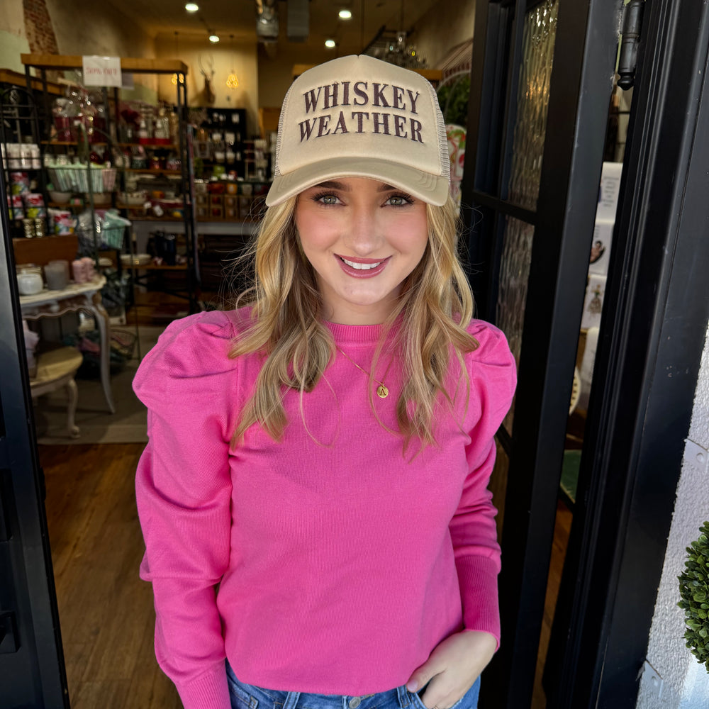 Whiskey Weather Trucker Hat