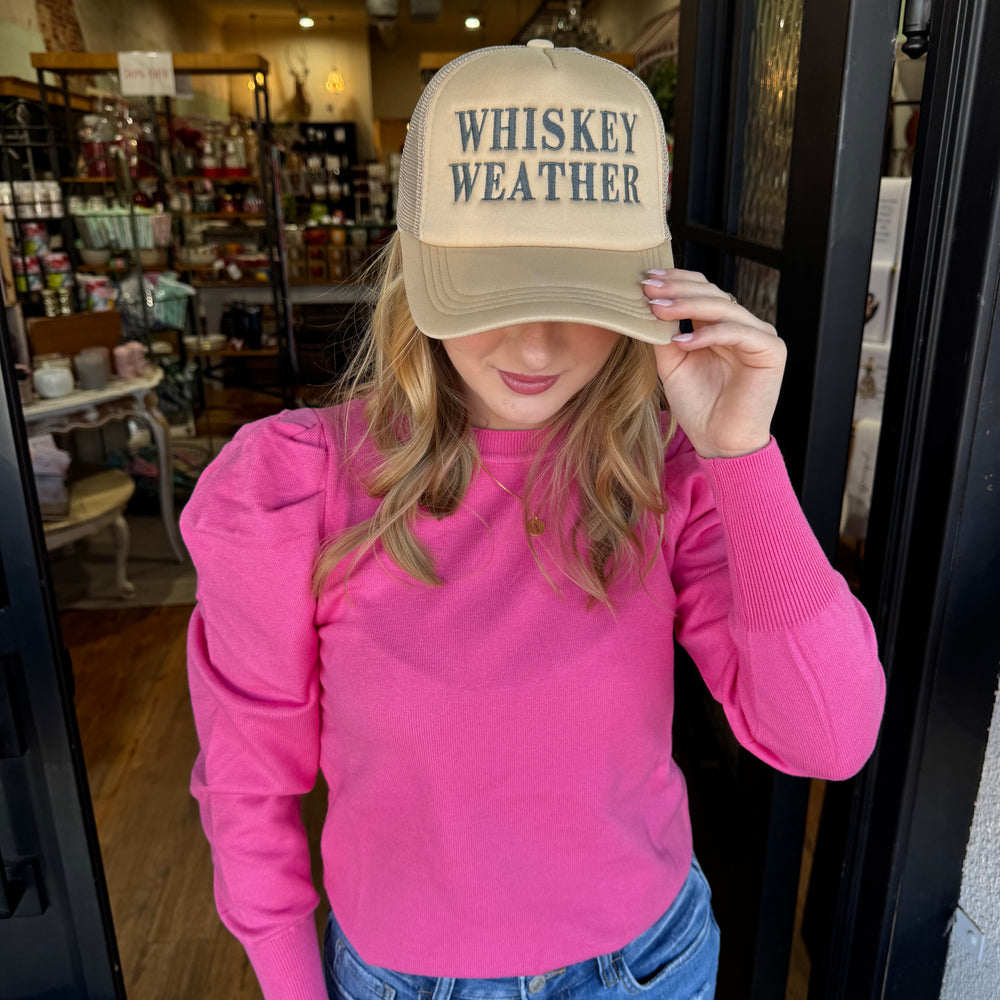 
                  
                    Whiskey Weather Trucker Hat
                  
                