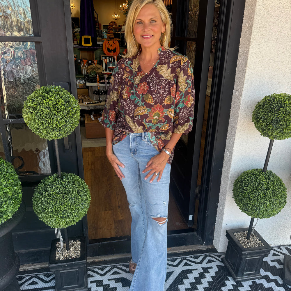 Kathy Top - Brown