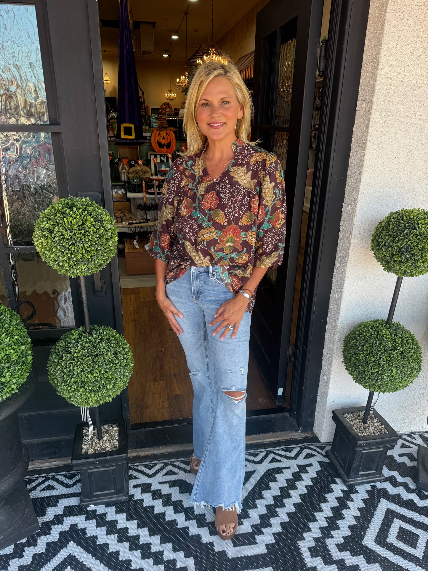 Kathy Top - Brown