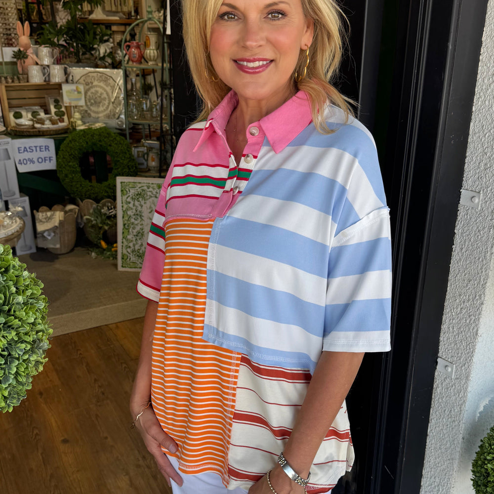 Aspen Colorblock Top