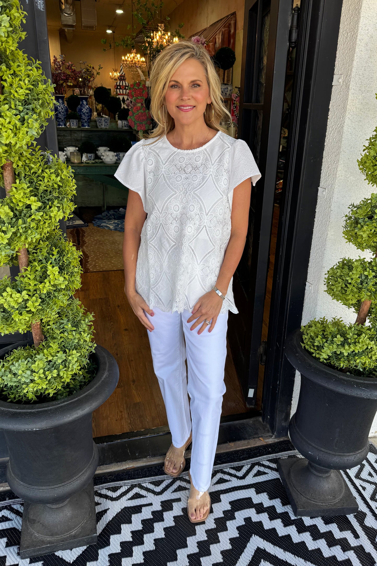 Roberta Top - Off White