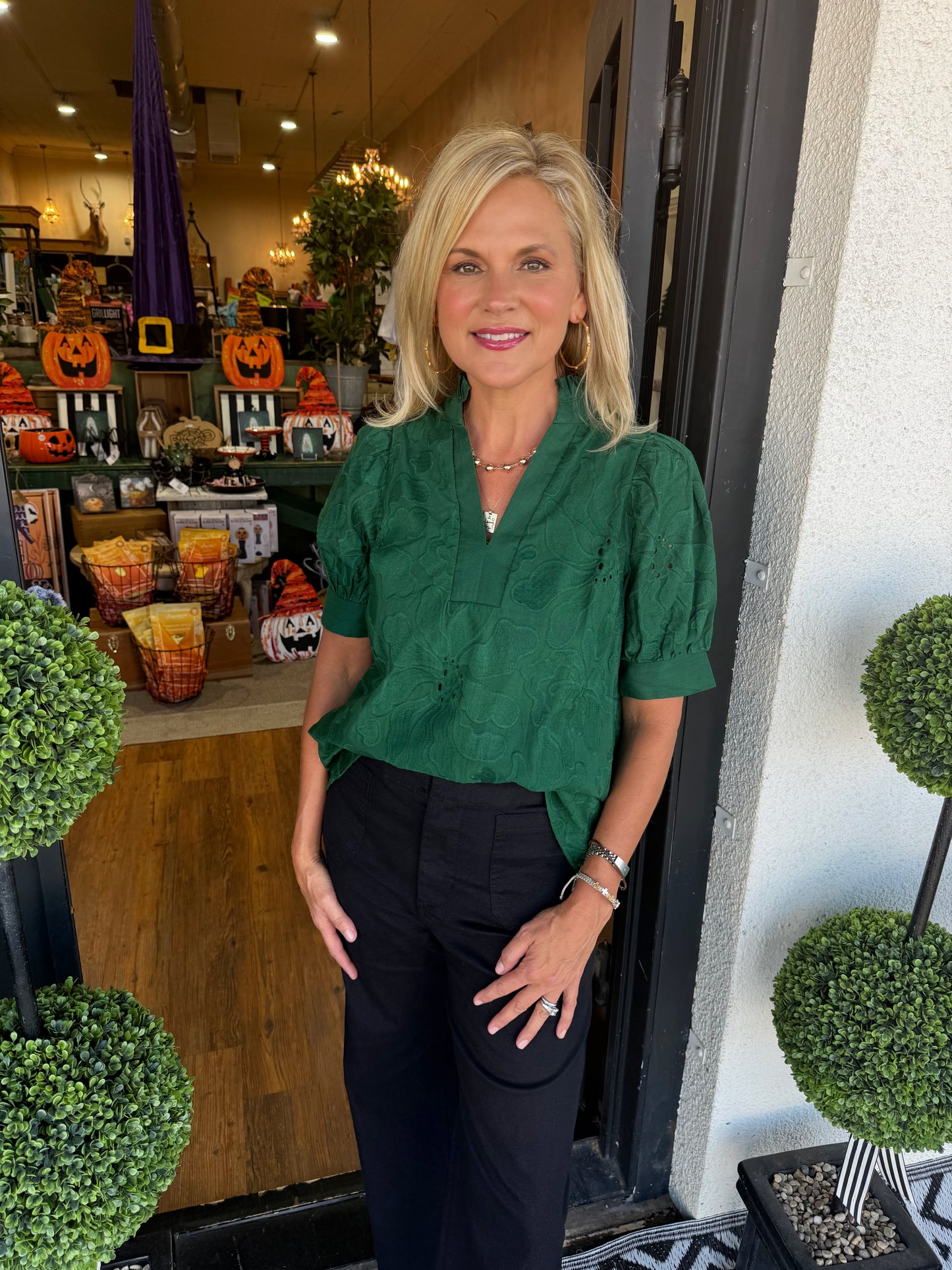 Abigail Top - Green