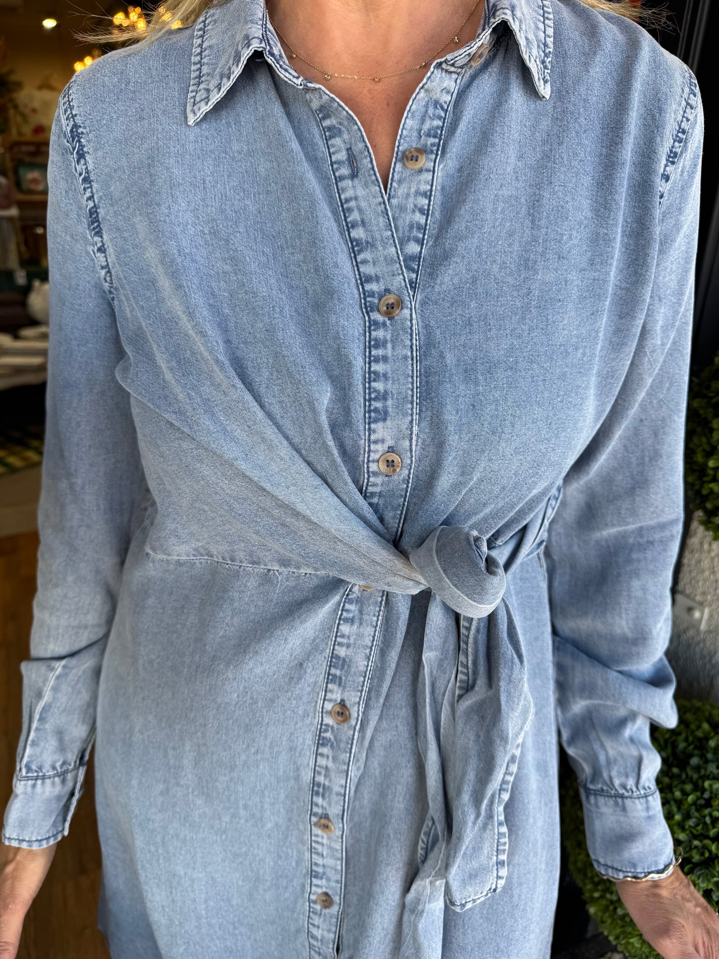 Sue Dress - Denim