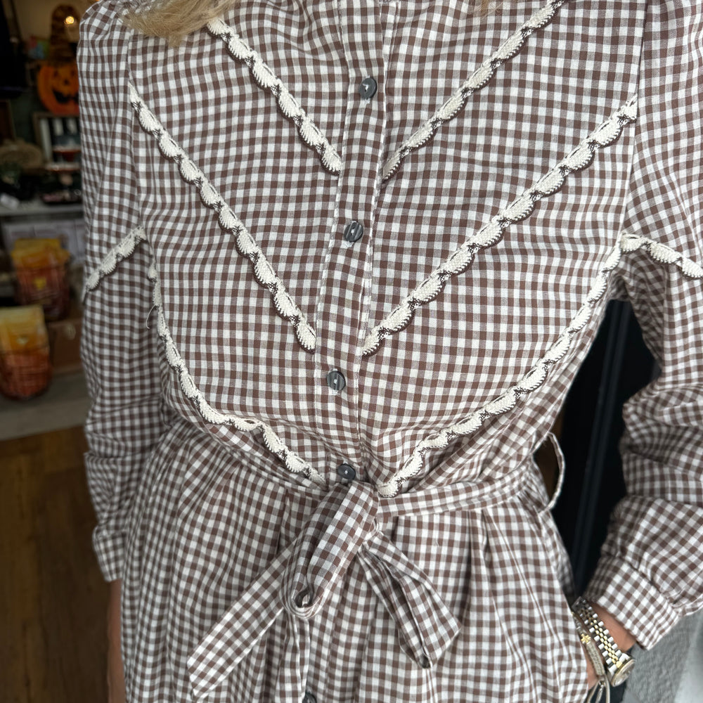 Dunn Dress - Brown