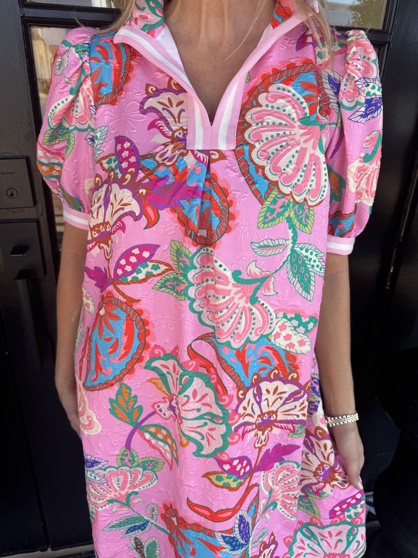 Juniper Dress - Pink Mix