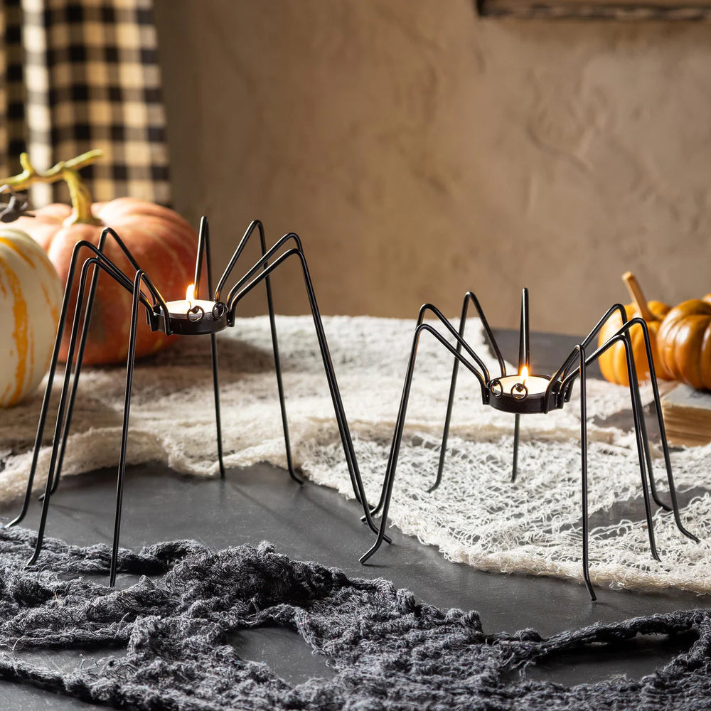 Spider Metal Candle Holder - Large