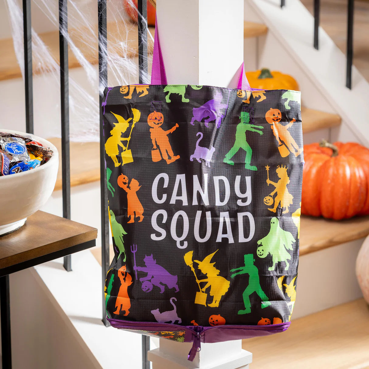 Candy Squad Garden Compact Tote Bag