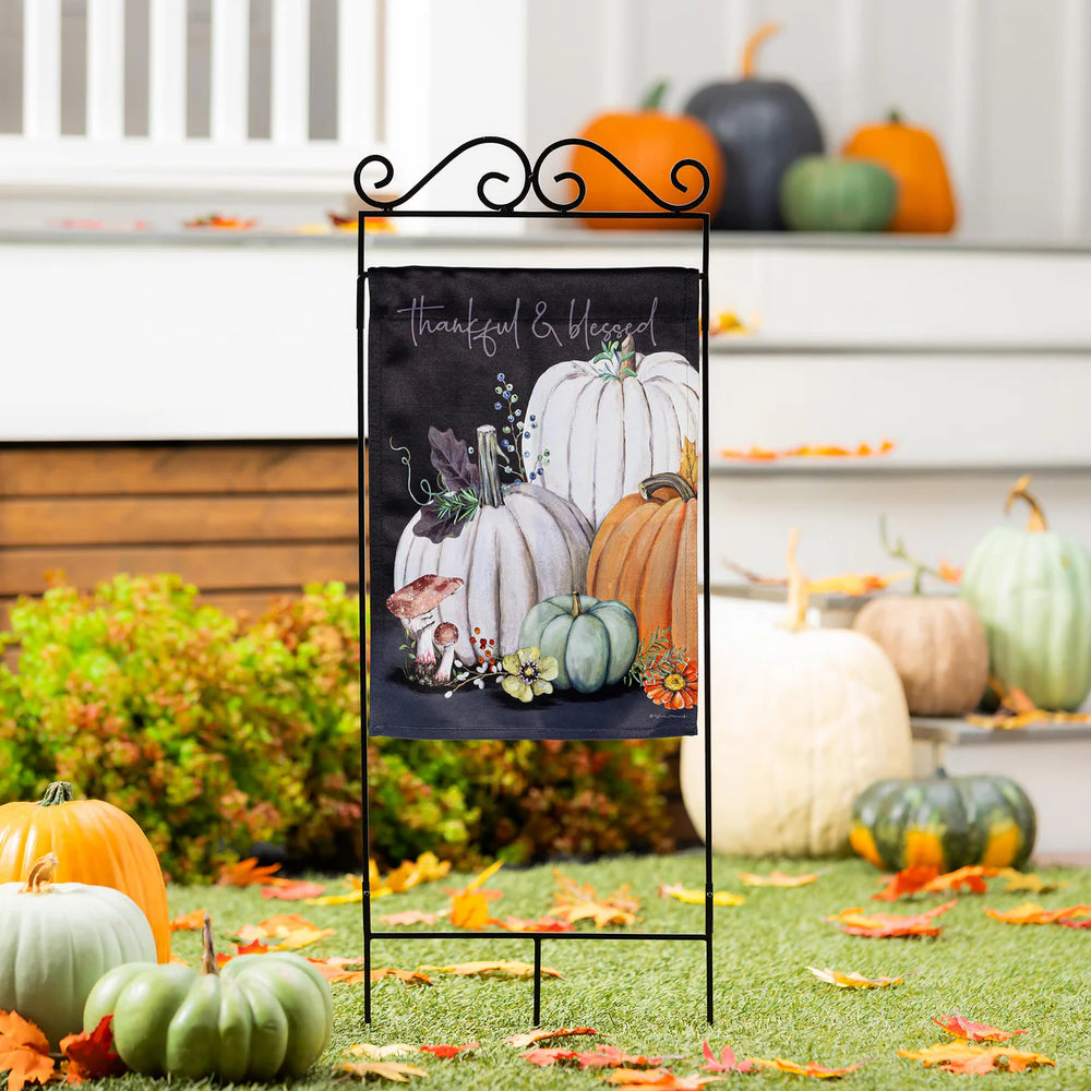 Beauty Of Fall Suede Garden Flag