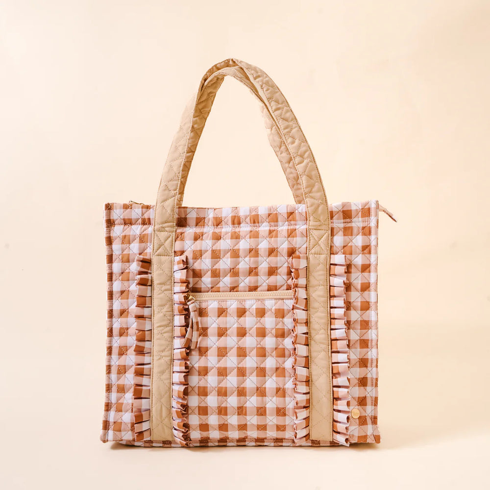 
                  
                    The Everyday Quilted Tote Bag
                  
                