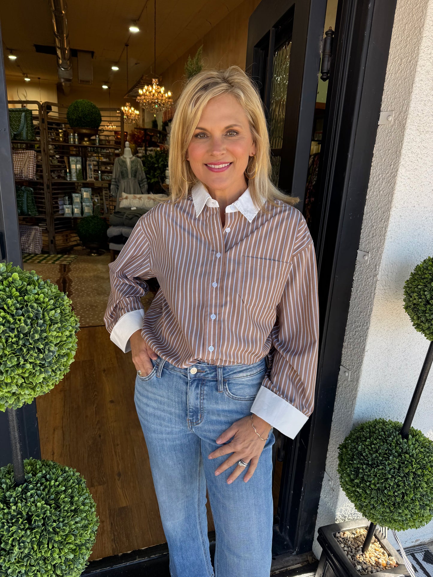 Nova Top - Mocha Stipe