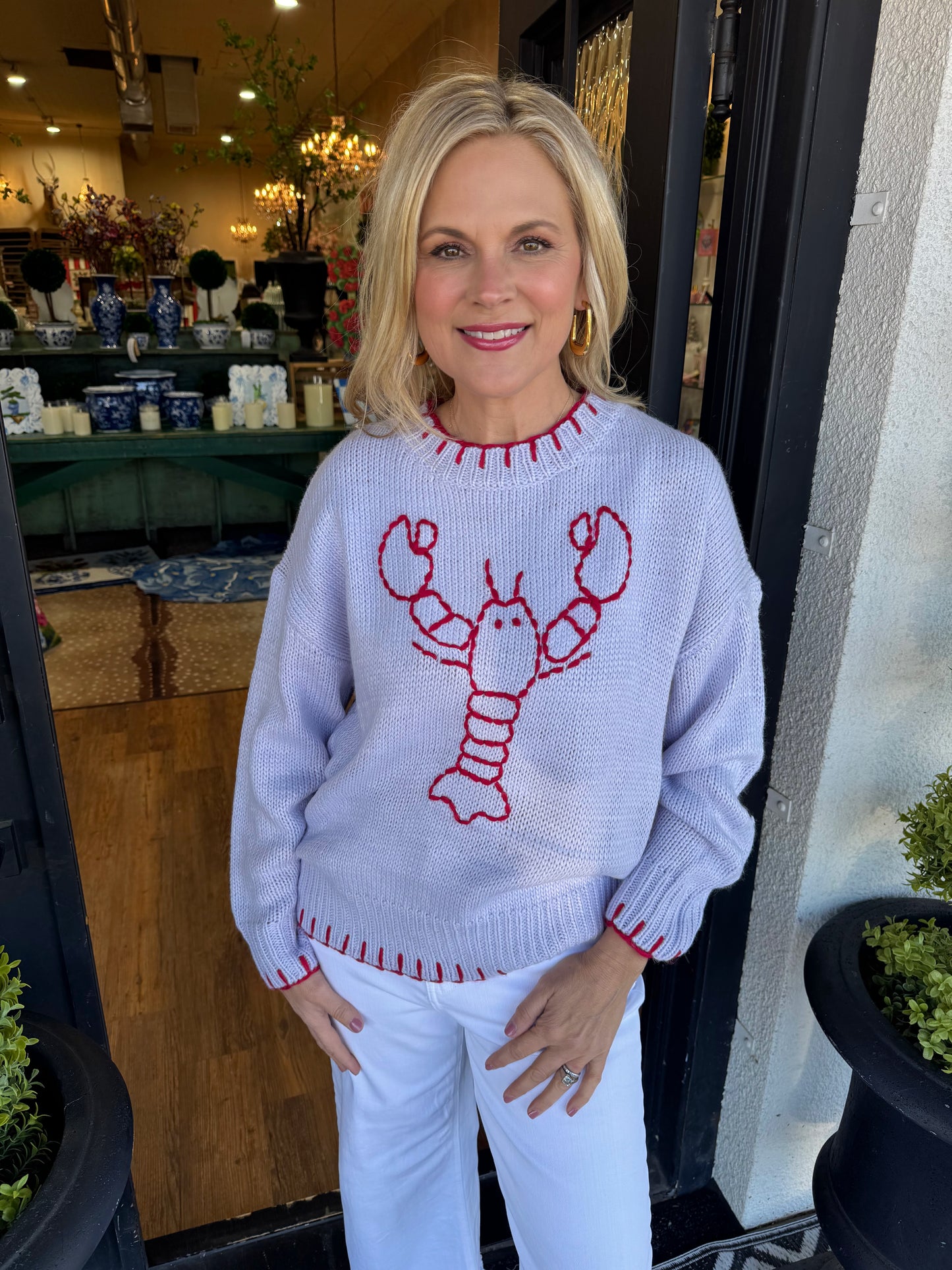 Paige Sweater - Lavender