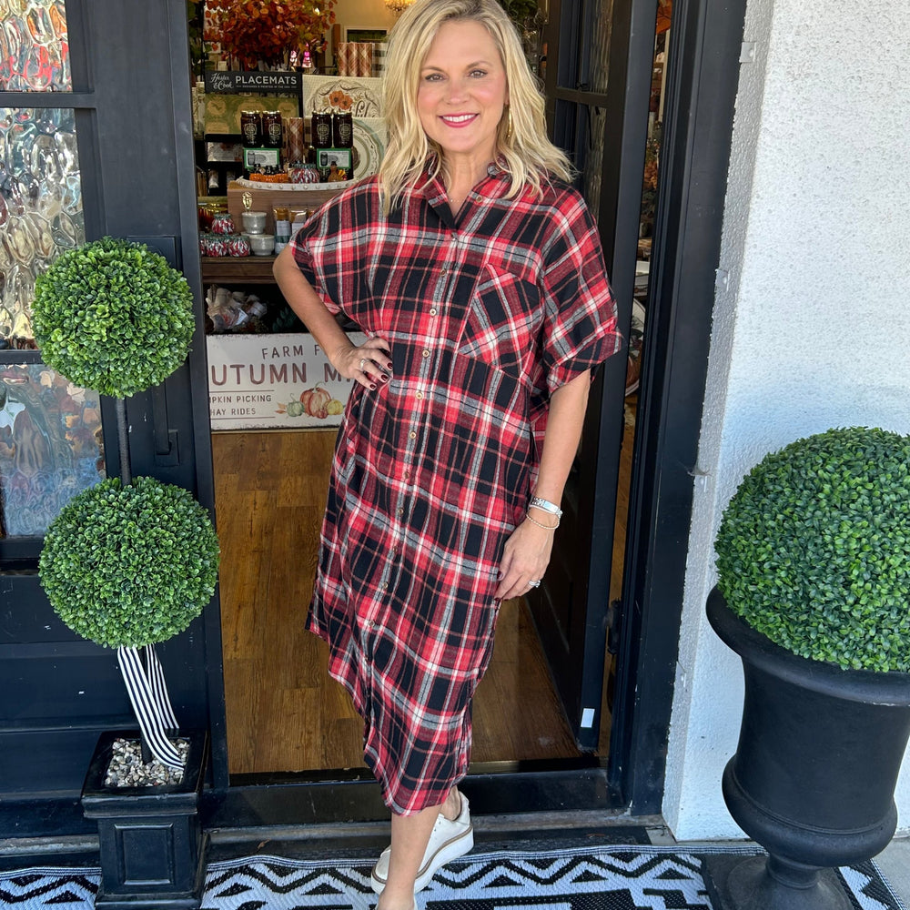 Parker Plaid Dress