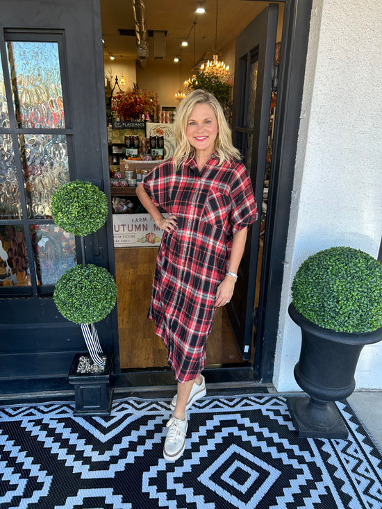 Parker Plaid Dress