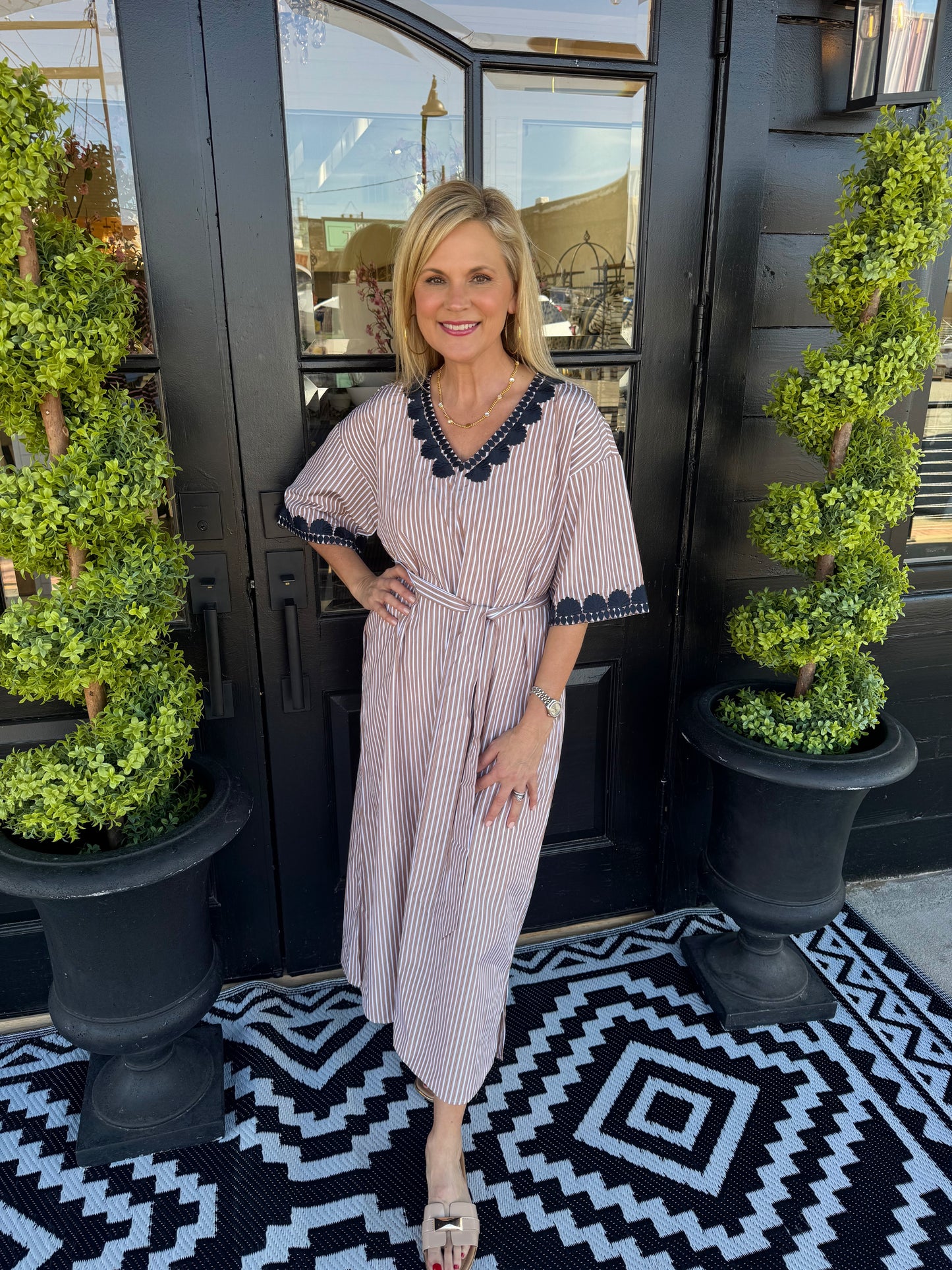 Josie Dress - Mocha Mousse