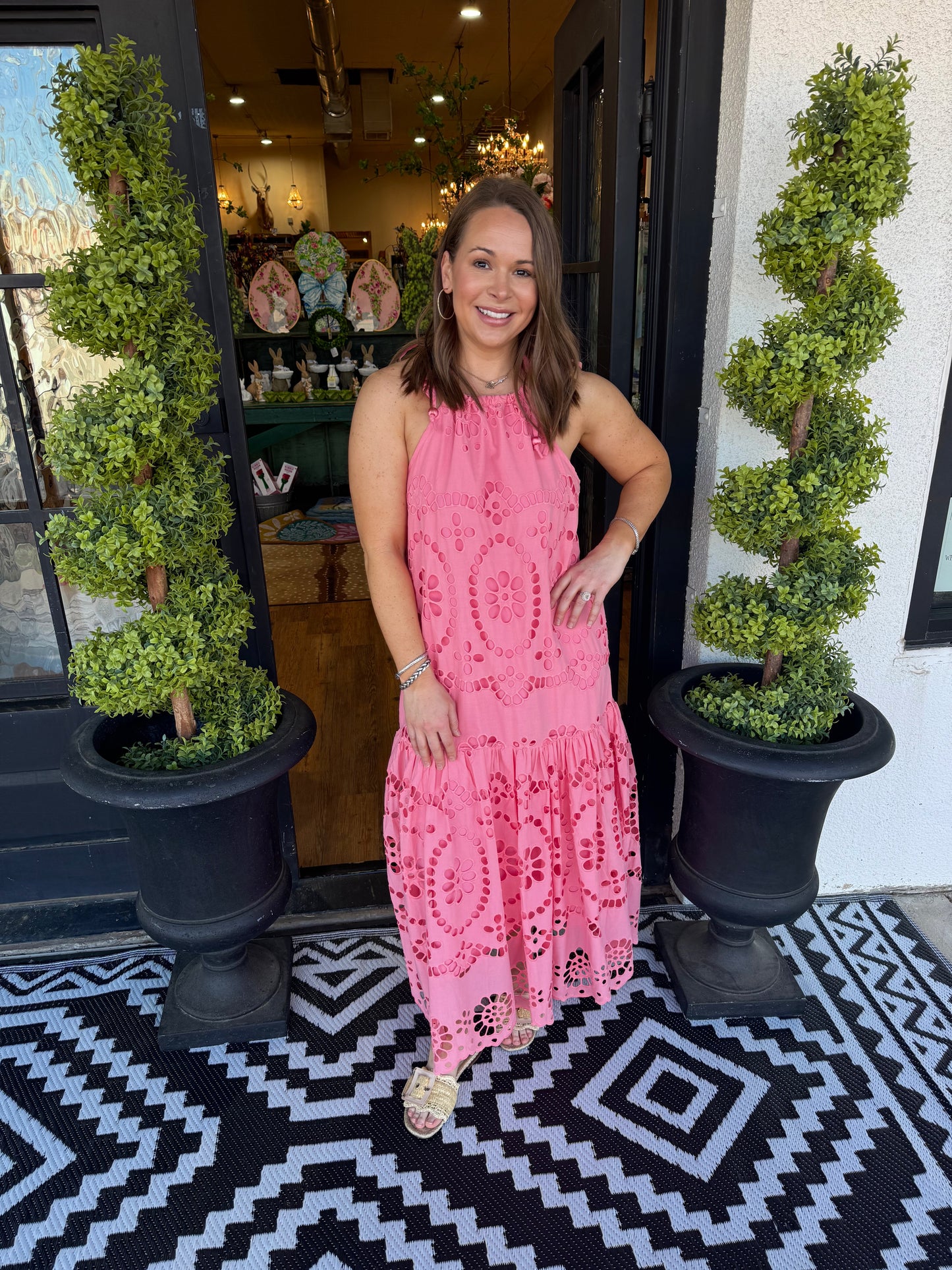 Faye Dress - Strawberry