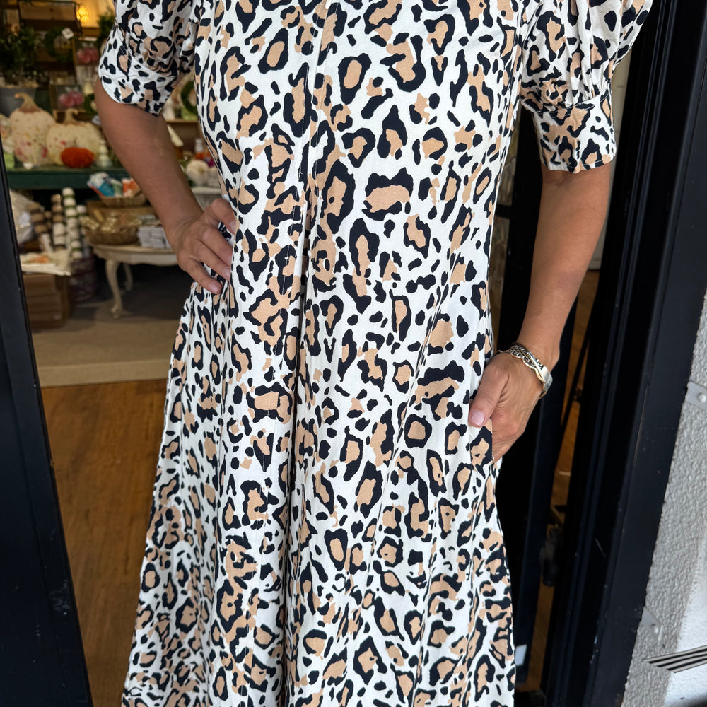 Montauk Cheetah Dress