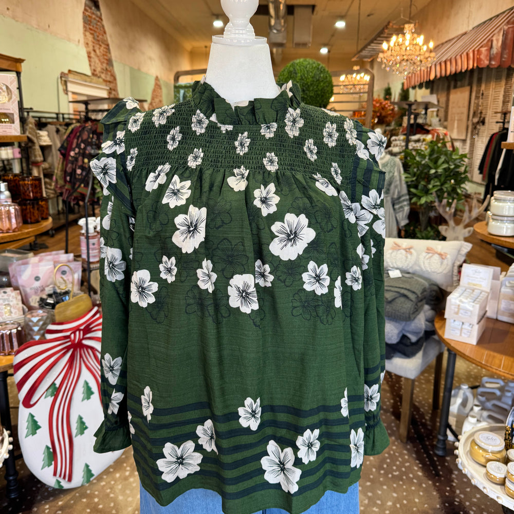 Mel Top - Palm Green Mix