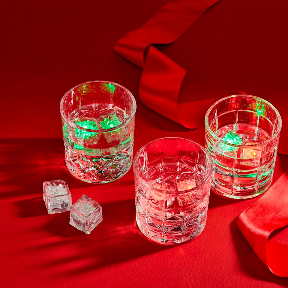 Holiday Glow Ice Cubes