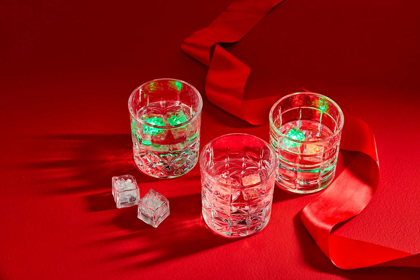 Holiday Glow Ice Cubes