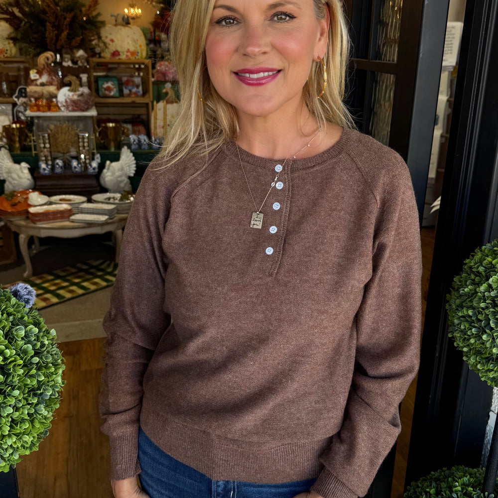Margot Sweater - Dark Mocha
