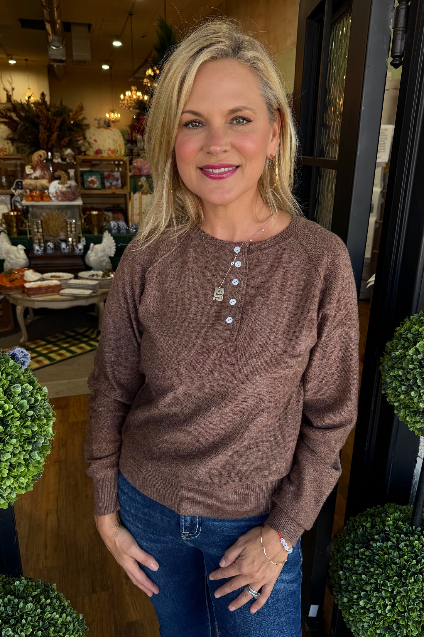 Margot Sweater - Dark Mocha