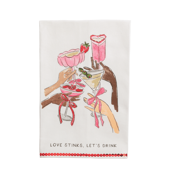 Let's Drink Tea Towel