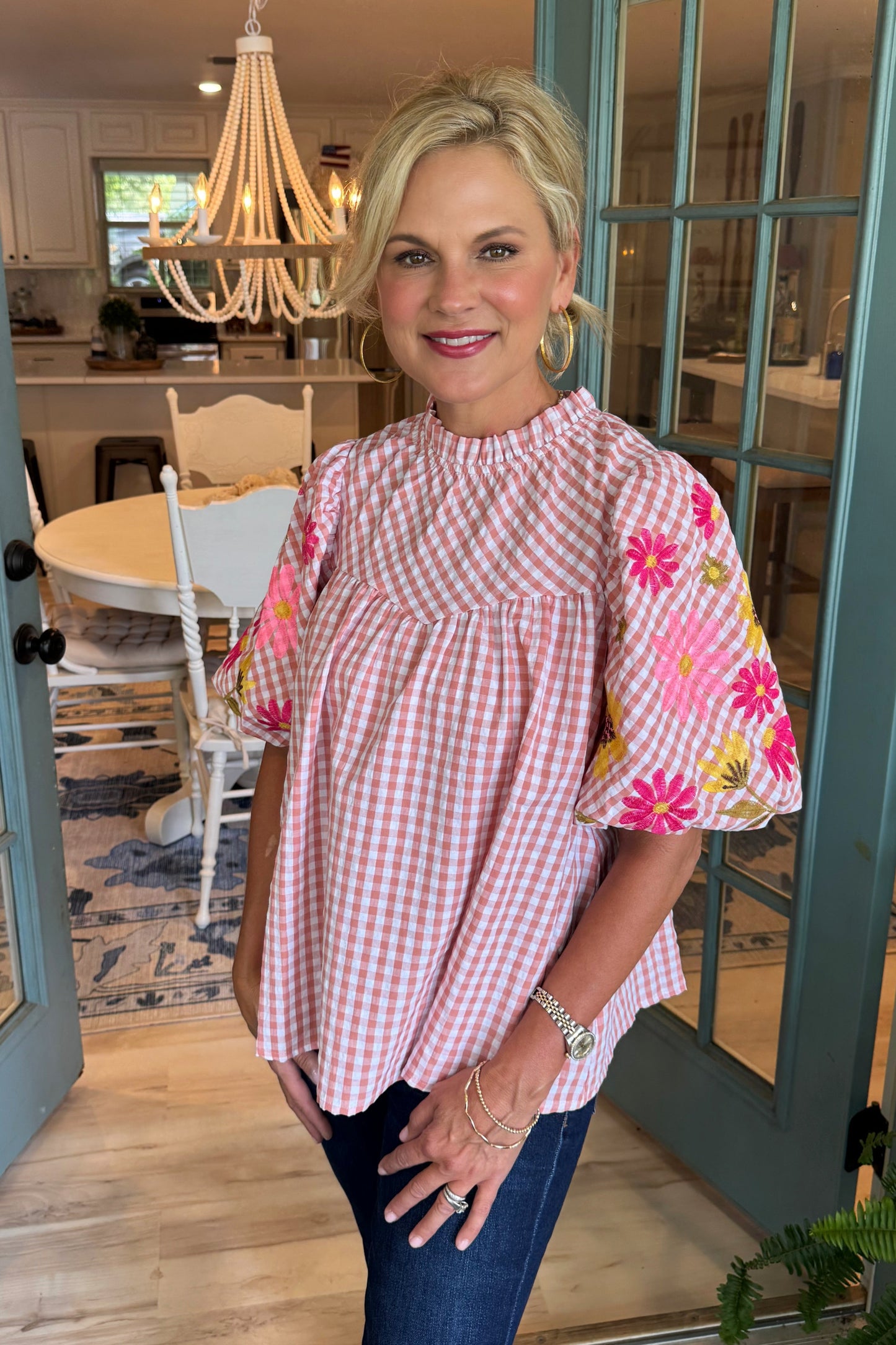 Sarah Top - Peach