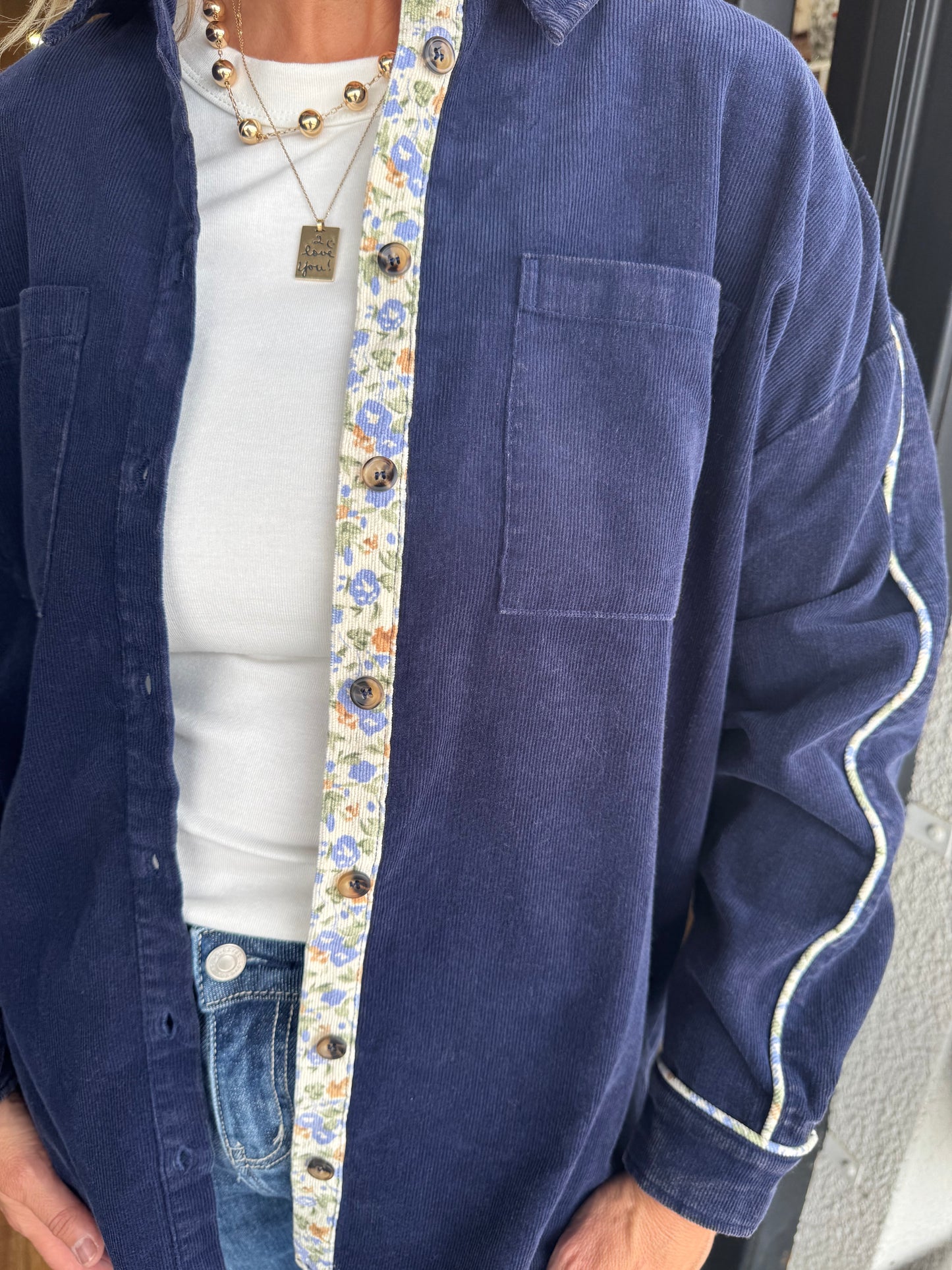 Laurie Top - Navy