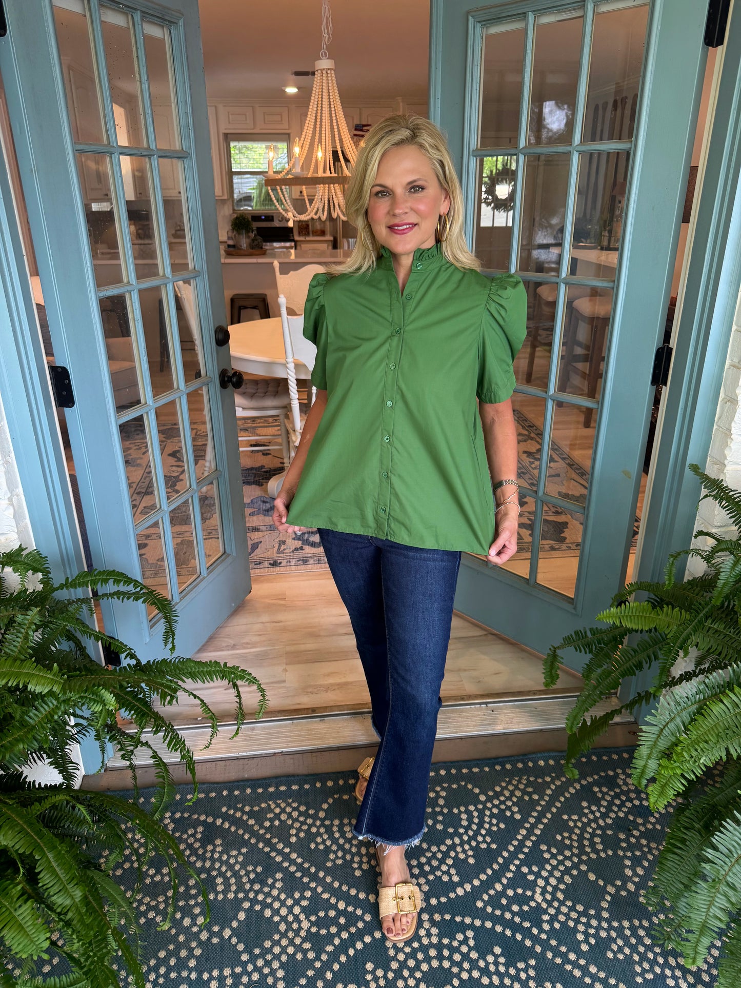 Ruth Top - Green