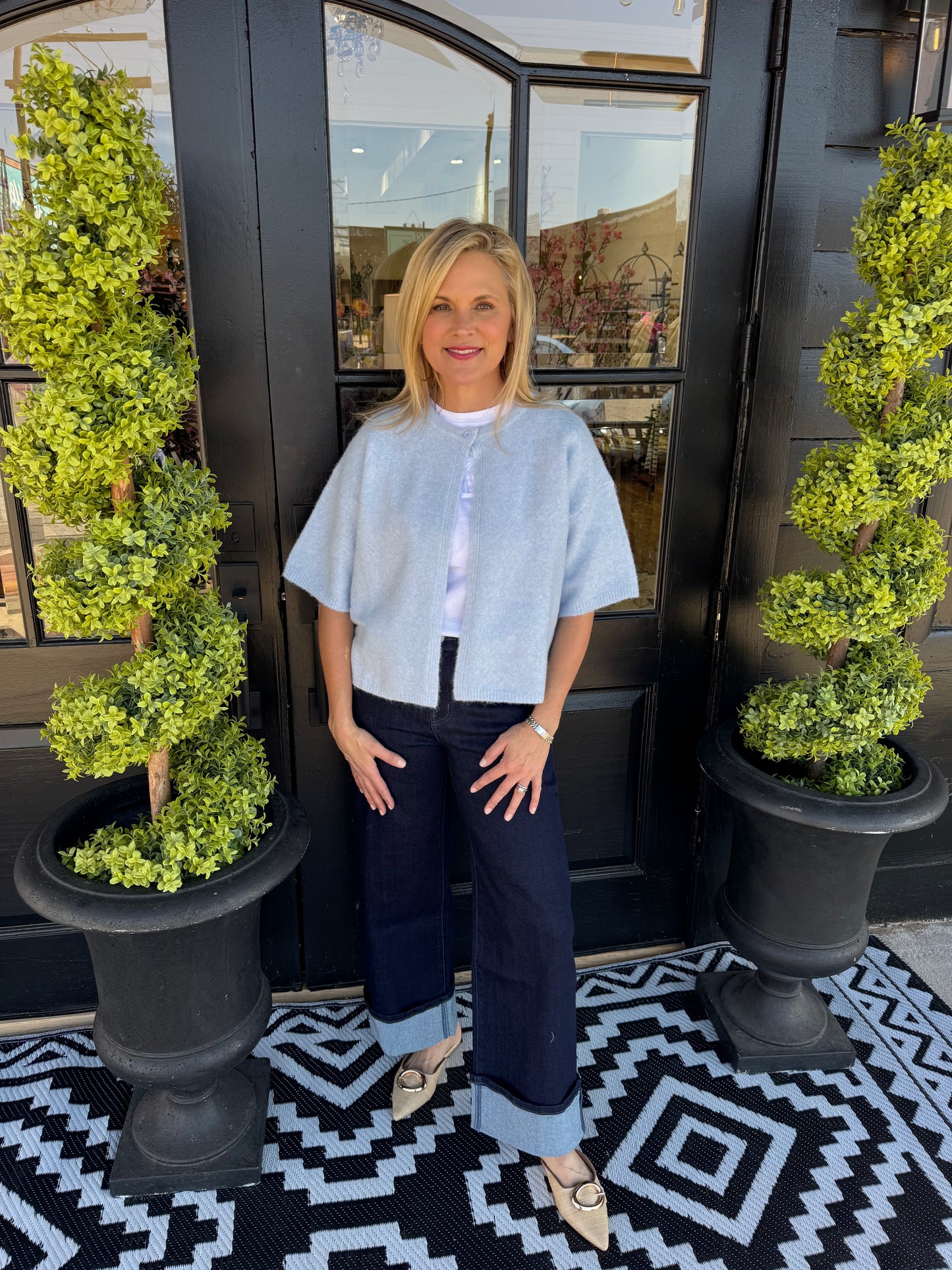 Harper Sweater - Sky